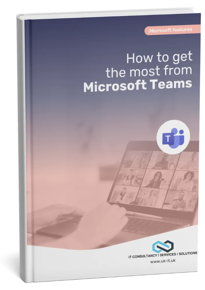 Cover of the guide: How to get the most from Microsoft Teams